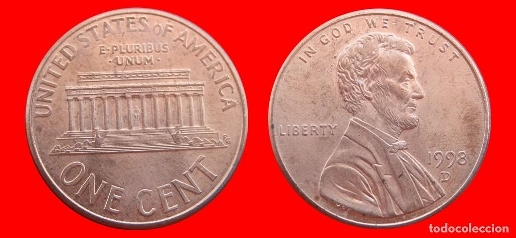 Monedas antiguas de Am&eacute;rica: 1 CENTAVO 1998-D USA-150481
