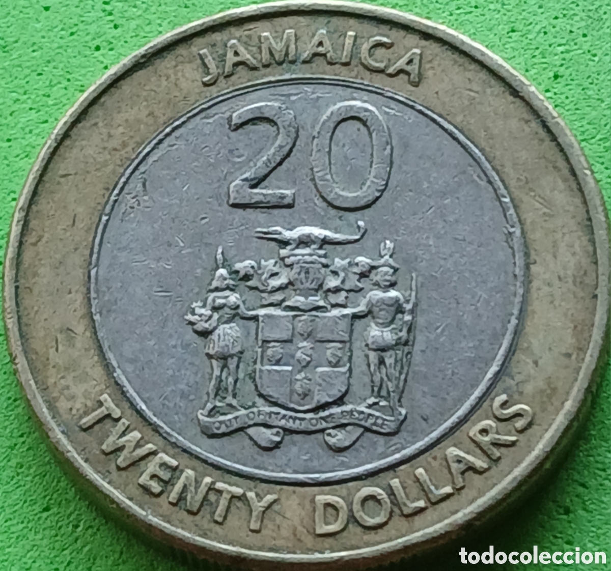 Monedas antiguas de Am&eacute;rica: Jamaica 20 dollars 2000 km#182