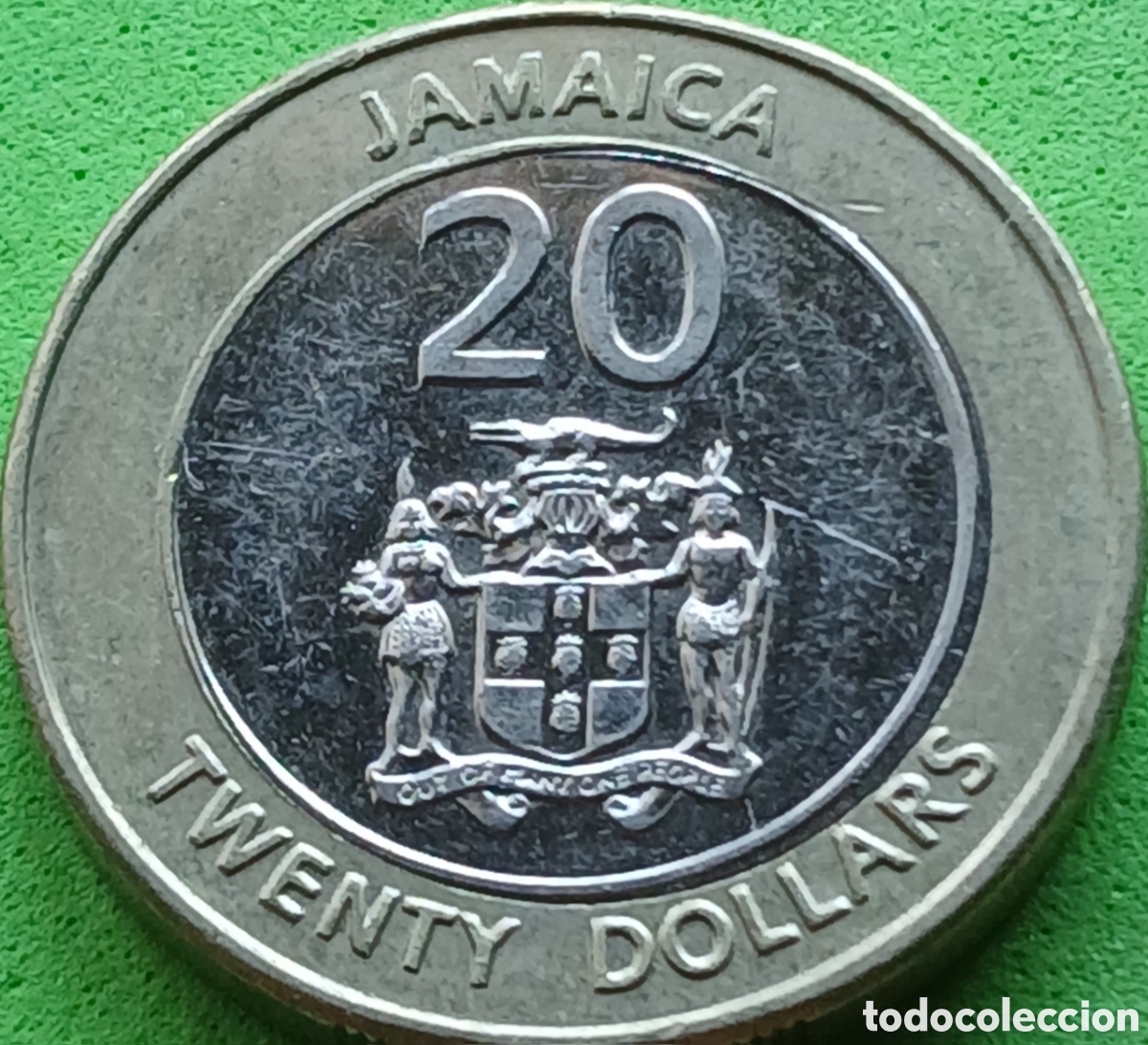 Monedas antiguas de Am&eacute;rica: Jamaica 20 dollars 2017 UC#1