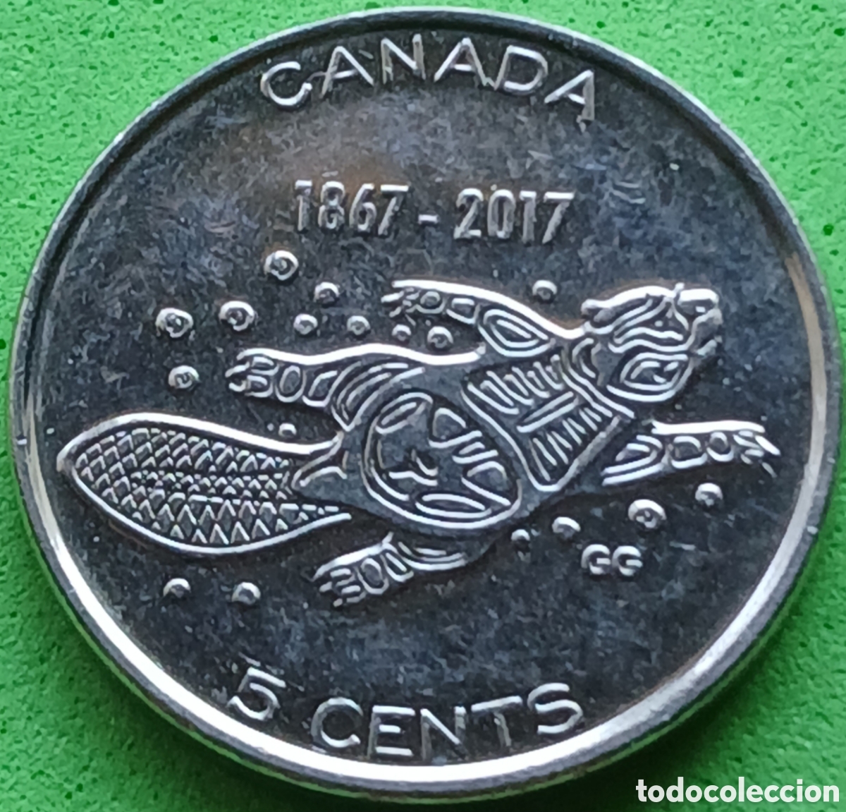 Monedas antiguas de Am&eacute;rica: Canad&aacute; 5 cents 2017 UC#115 Tradiciones vivas