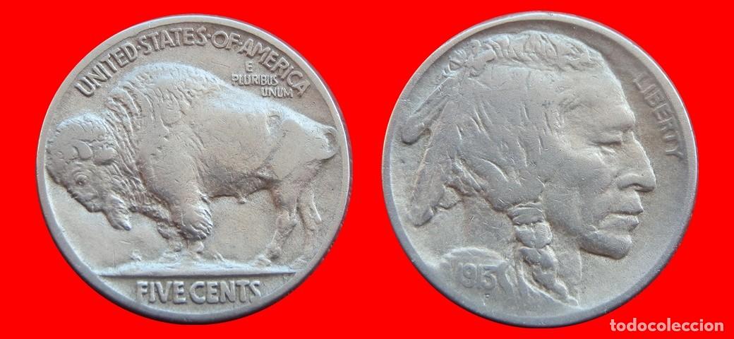 Monedas antiguas de Am&eacute;rica: 5 CENTAVOS 1913 USA-150486