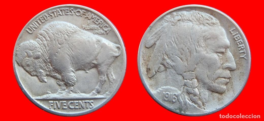 Monedas antiguas de Am&eacute;rica: 5 CENTAVOS 1916 USA-150487