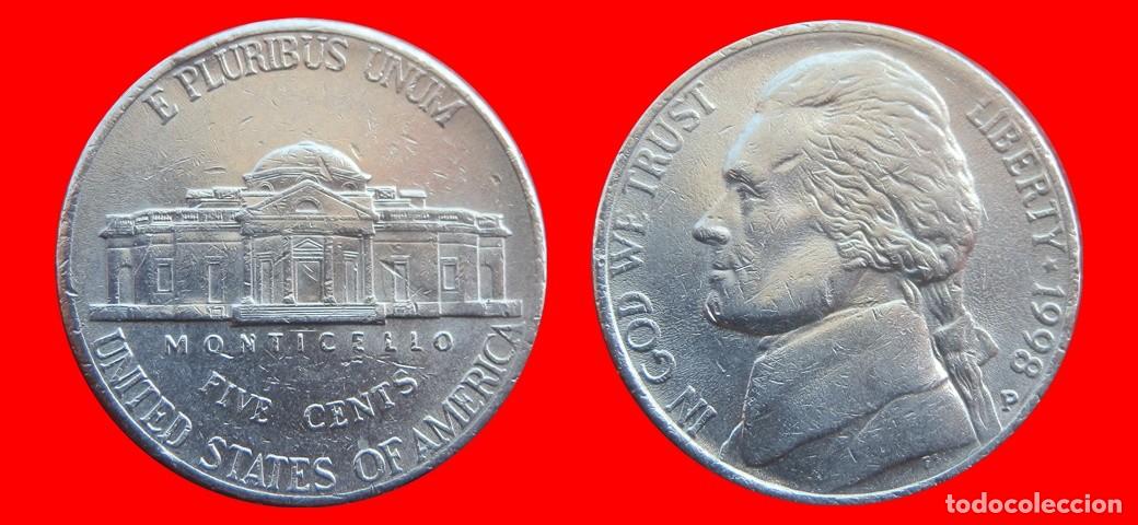 Monedas antiguas de Am&eacute;rica: 5 CENTAVOS 1998-P USA-150499