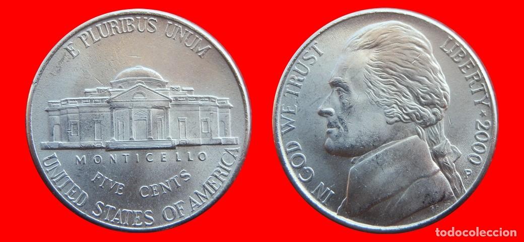 Monedas antiguas de Am&eacute;rica: 5 CENTAVOS 2000-P USA-150500