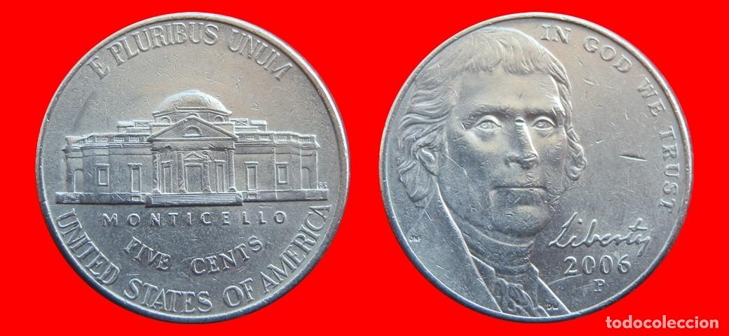 Monedas antiguas de Am&eacute;rica: 5 CENTAVOS 2006-P USA-150501