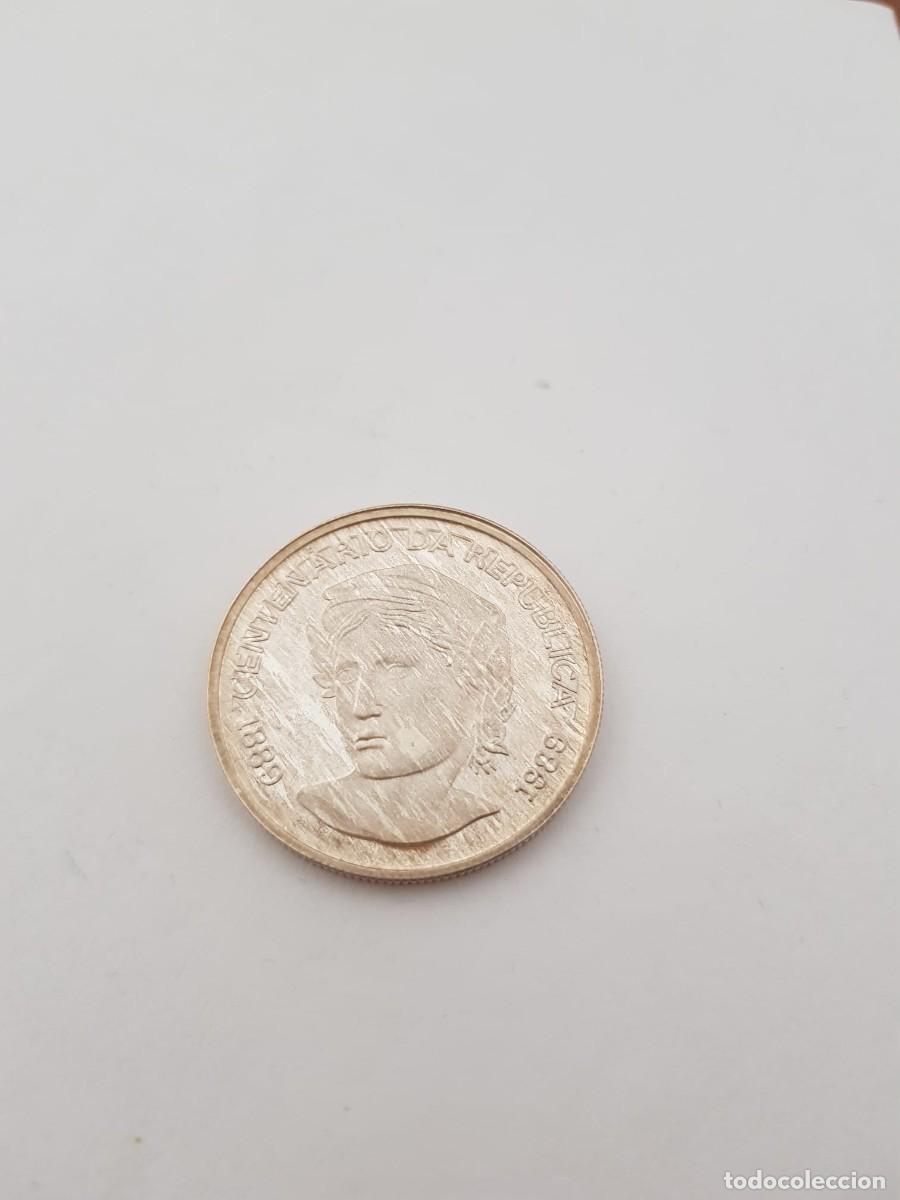 Monedas antiguas de Am&eacute;rica: BRASIL-200 CRUZADOS-1989-PLATA