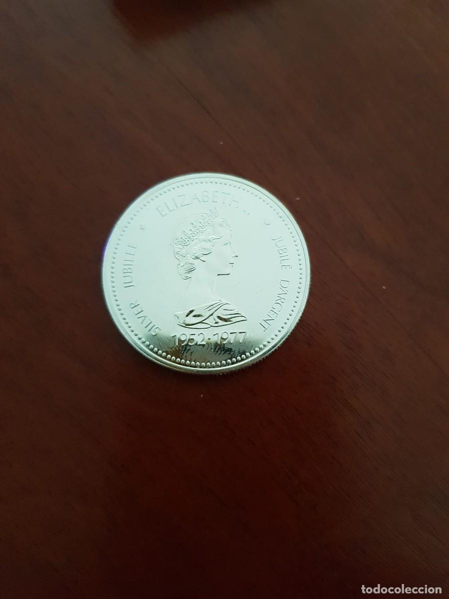 Monedas antiguas de Am&eacute;rica: CANADA-1 DOLAR-1977-PLATA