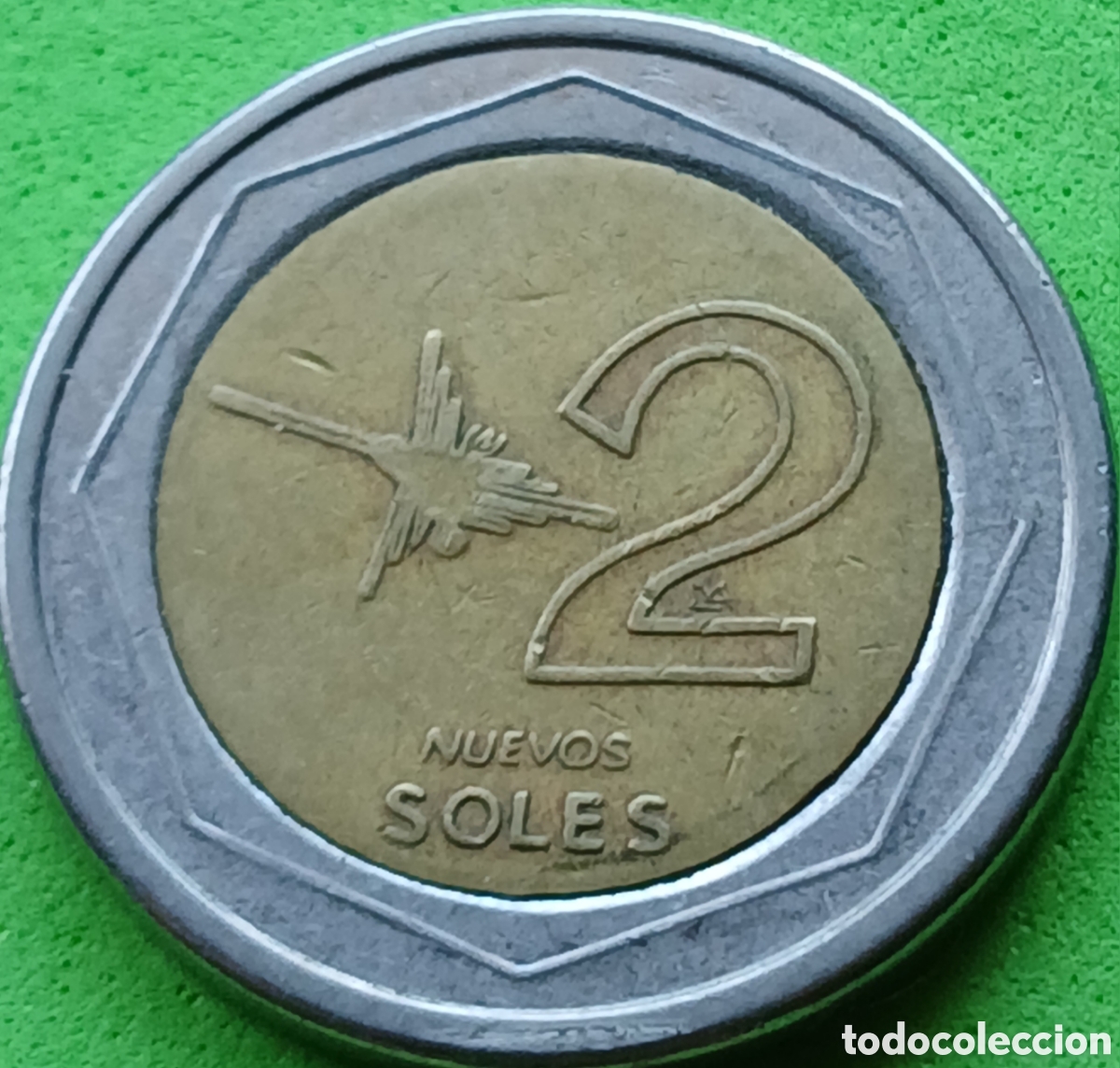 Monedas antiguas de Am&eacute;rica: Per&uacute; 2 nuevos soles 2005 km#313