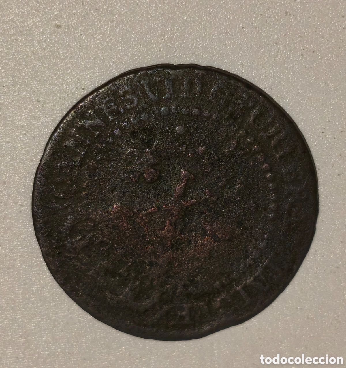 Monedas antiguas de Am&eacute;rica: 10 REIS BRASIL 1821 COBRE