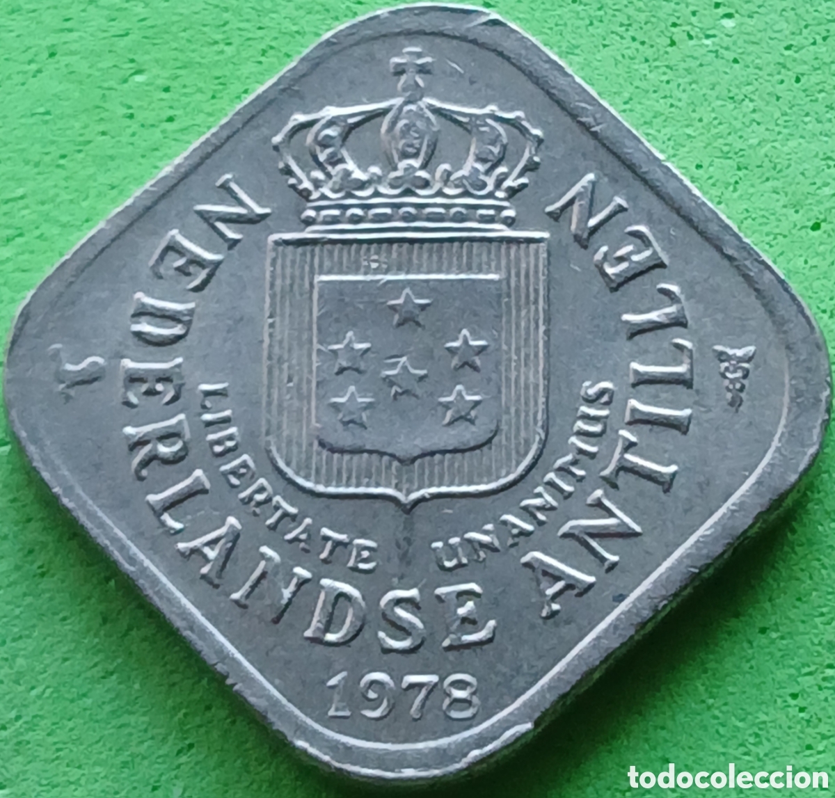 Monedas antiguas de Am&eacute;rica: Antillas Neerlandesas 5 cent 1978 km#13