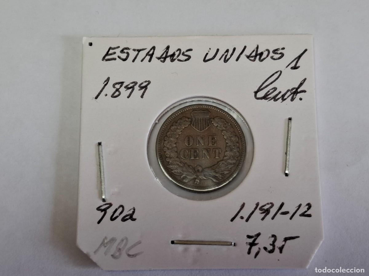 Monedas antiguas de Am&eacute;rica: 1 CENTAVO de 1899 KM 90a ESTADOS UNIDOS en MBC