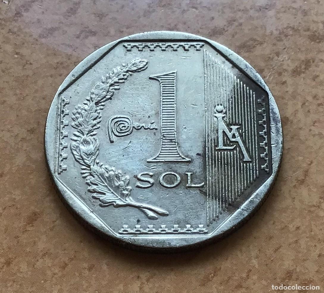 Monedas antiguas de Am&eacute;rica: 1 sol de Per&uacute;. A&ntilde;o 2021 - Foto 2