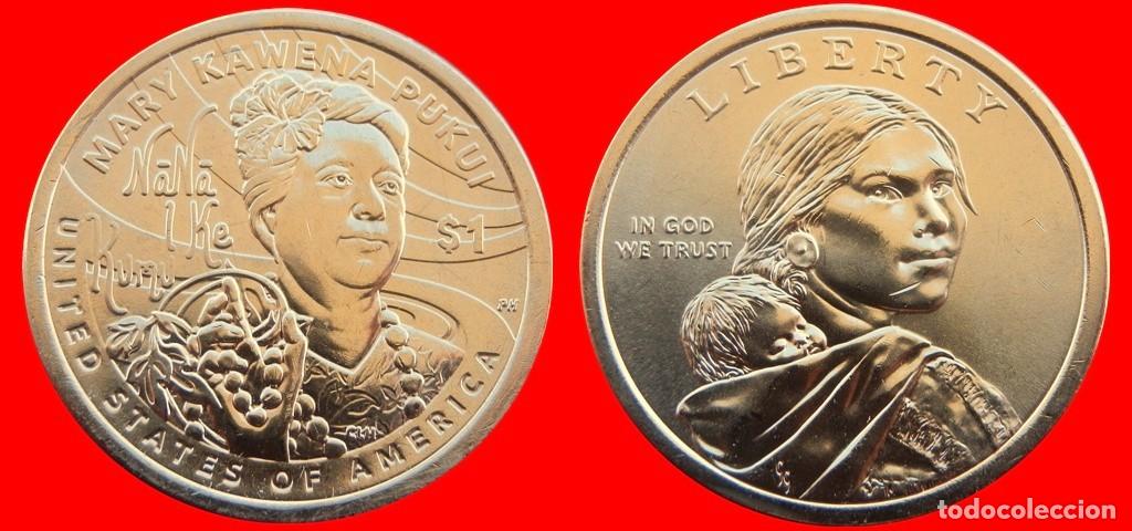 Monedas antiguas de Am&eacute;rica: 1 DOLAR 2025-D MARY KAWENA SIN CIRCULAR USA-7363SC