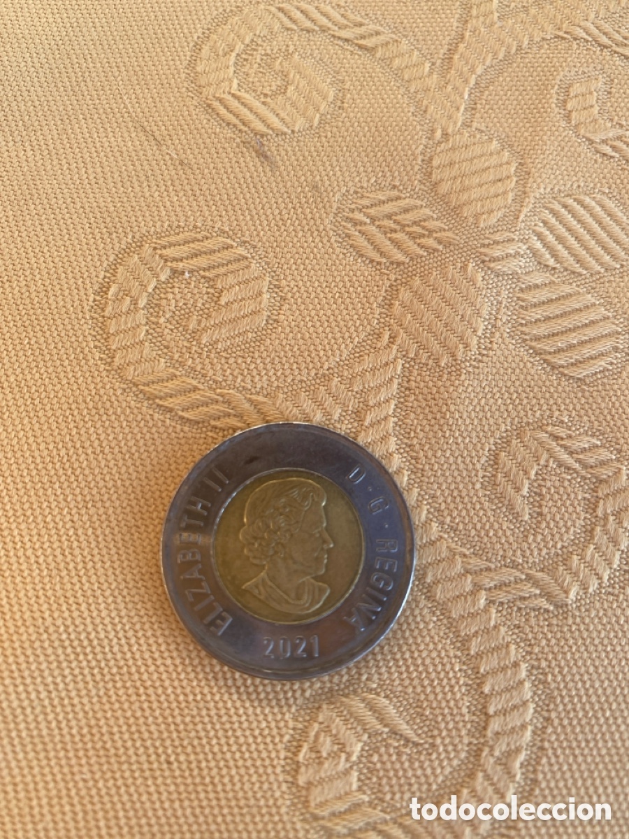 Monedas antiguas de Am&eacute;rica: Moneda, Canad&aacute;, Elisabet II 2021