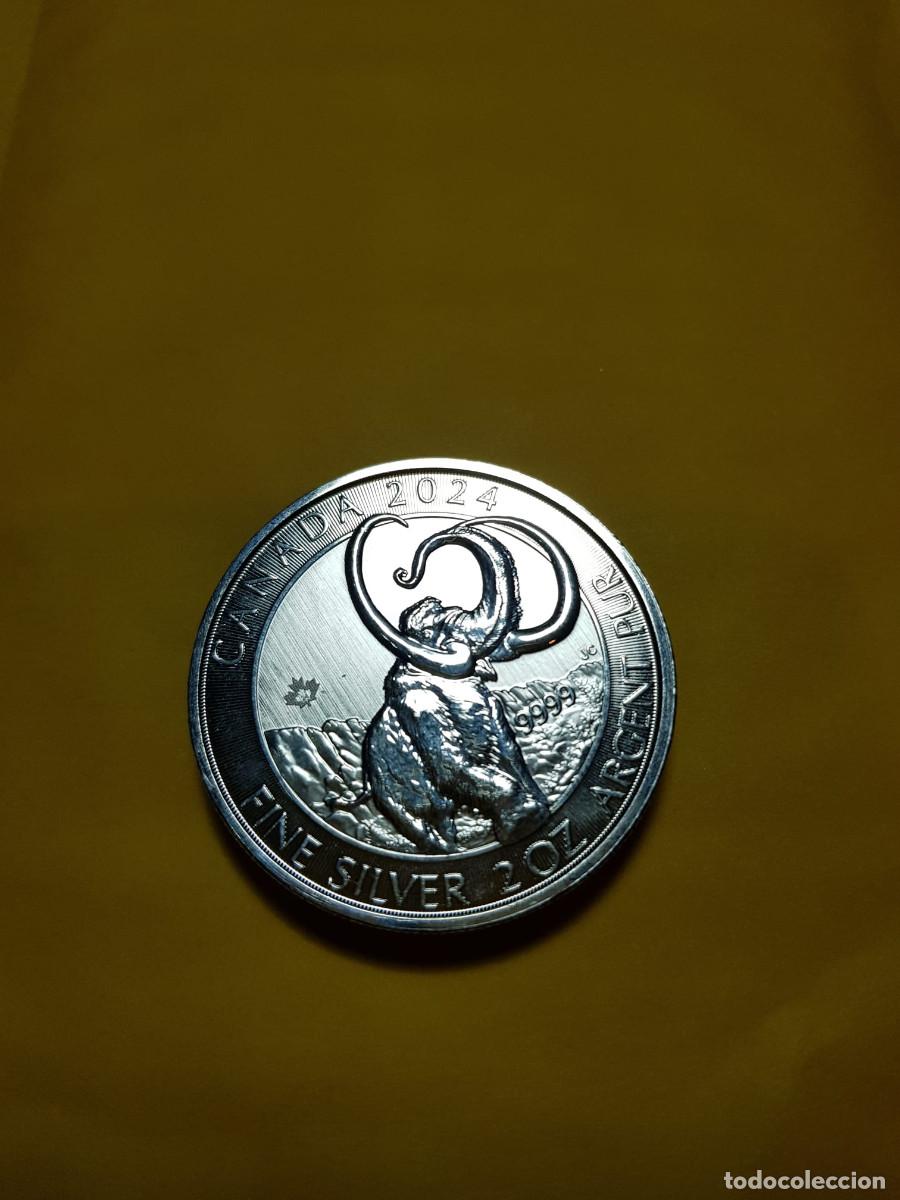 Monedas antiguas de Am&eacute;rica: CANADA-10 DOLARES-2024-2 ONZAS-PLATA 999