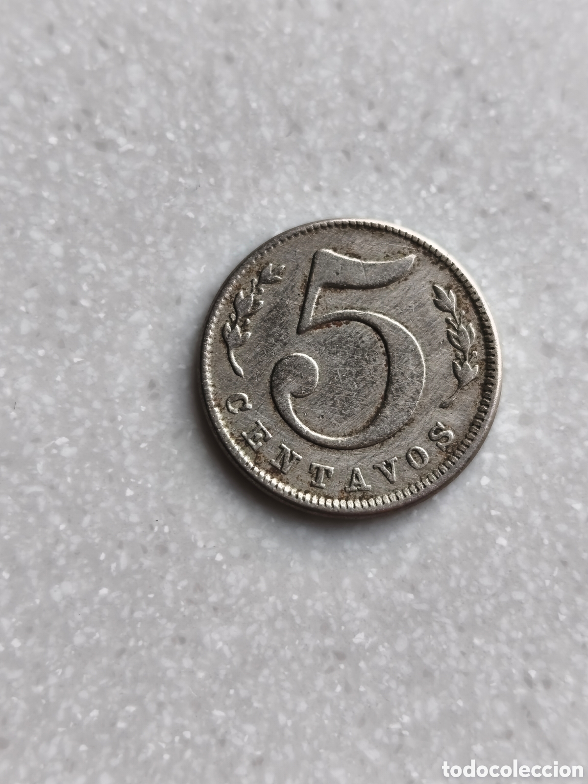 Monedas antiguas de Am&eacute;rica: 5 centavos Colombia 1886 - Foto 2