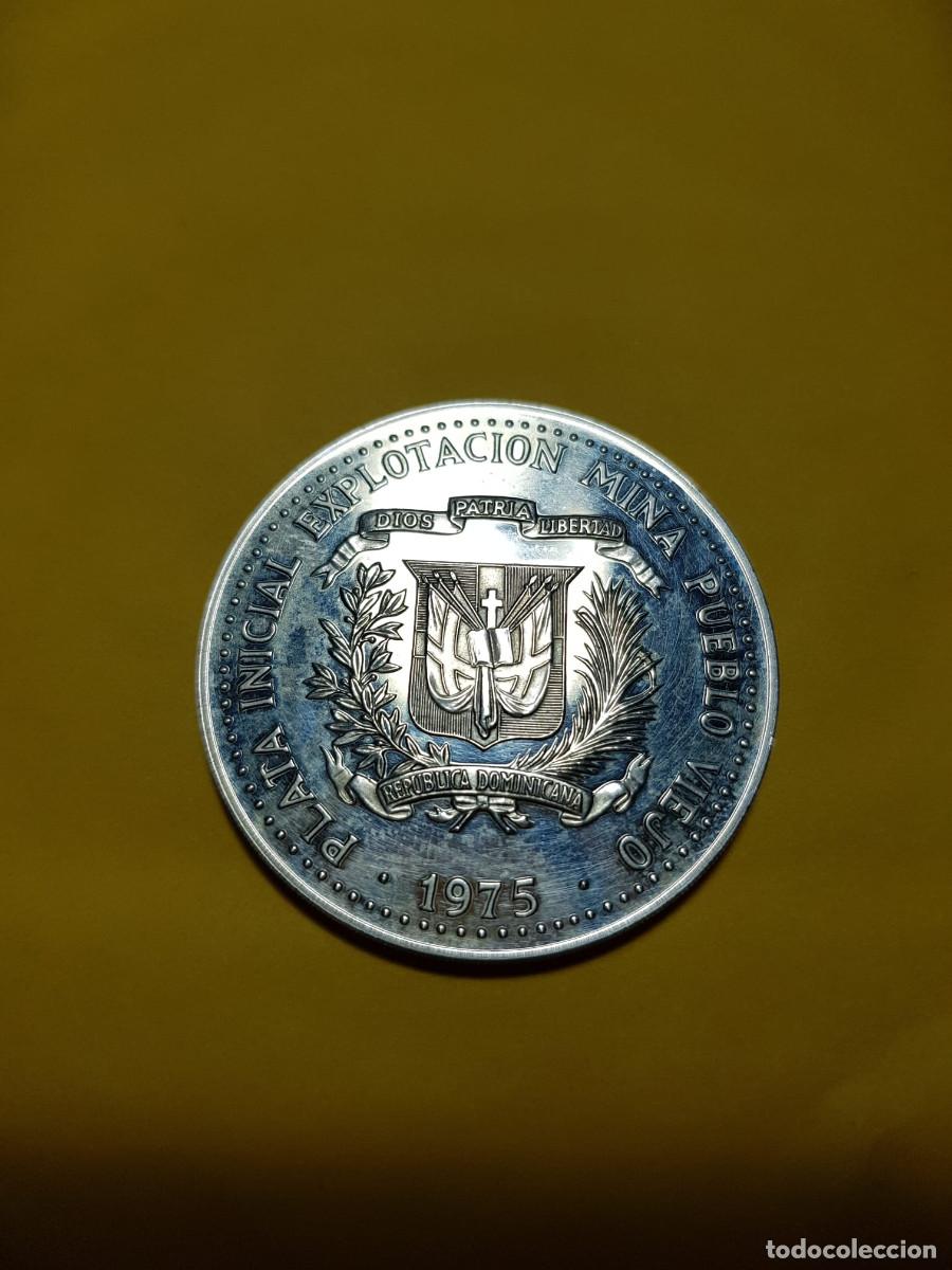 Monedas antiguas de Am&eacute;rica: REPUBLICA DOMINICANA-10 PESOS-1975-PLATA