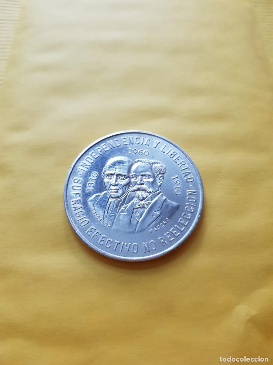 Monedas antiguas de Am&eacute;rica: MEXICO- 10 PESOS-1960-PLATA