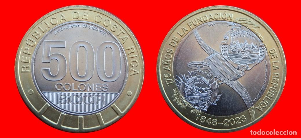 Monedas antiguas de Am&eacute;rica: 500 COLONES 2023 SIN CIRCULAR COSTA RICA-8939SC