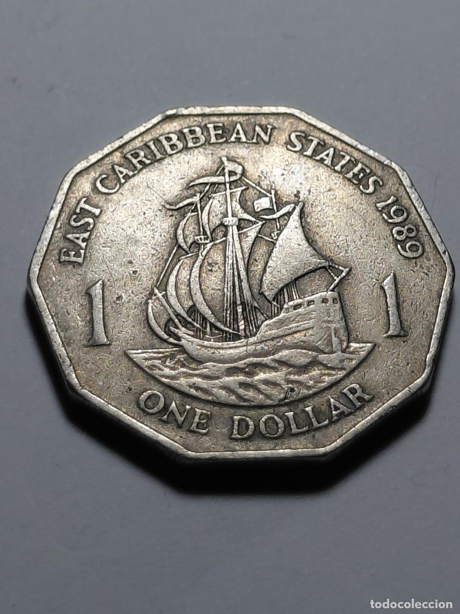 Monedas antiguas de Am&eacute;rica: Estados del Caribe Oriental - 1 D&oacute;lar 1989 KM20
