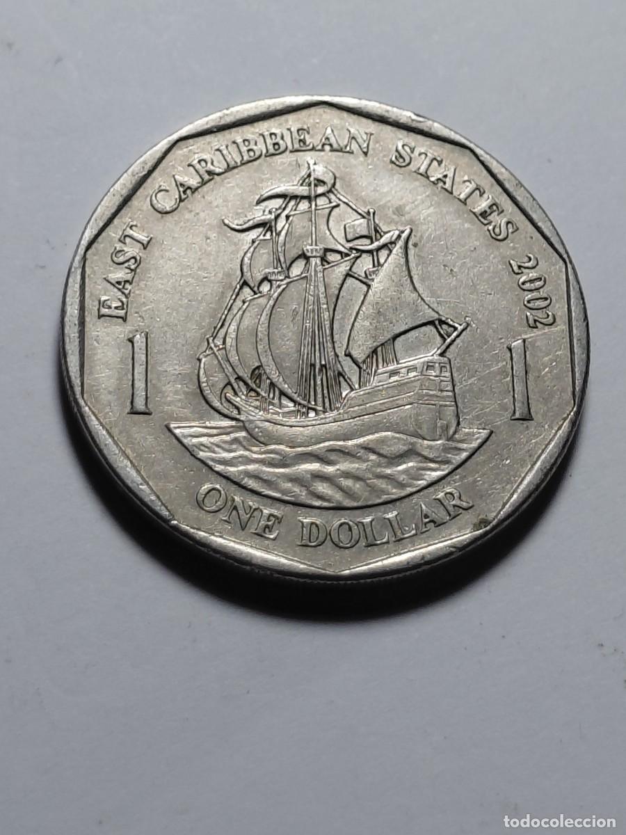 Monedas antiguas de Am&eacute;rica: Estados del Caribe Oriental - 1 D&oacute;lar 2002 KM39