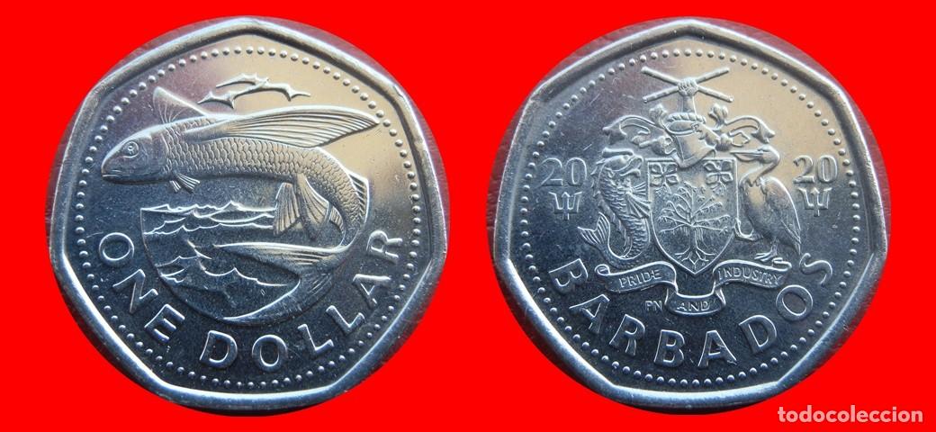 Monedas antiguas de Am&eacute;rica: 1 DOLAR 2020 BARBADOS-150630