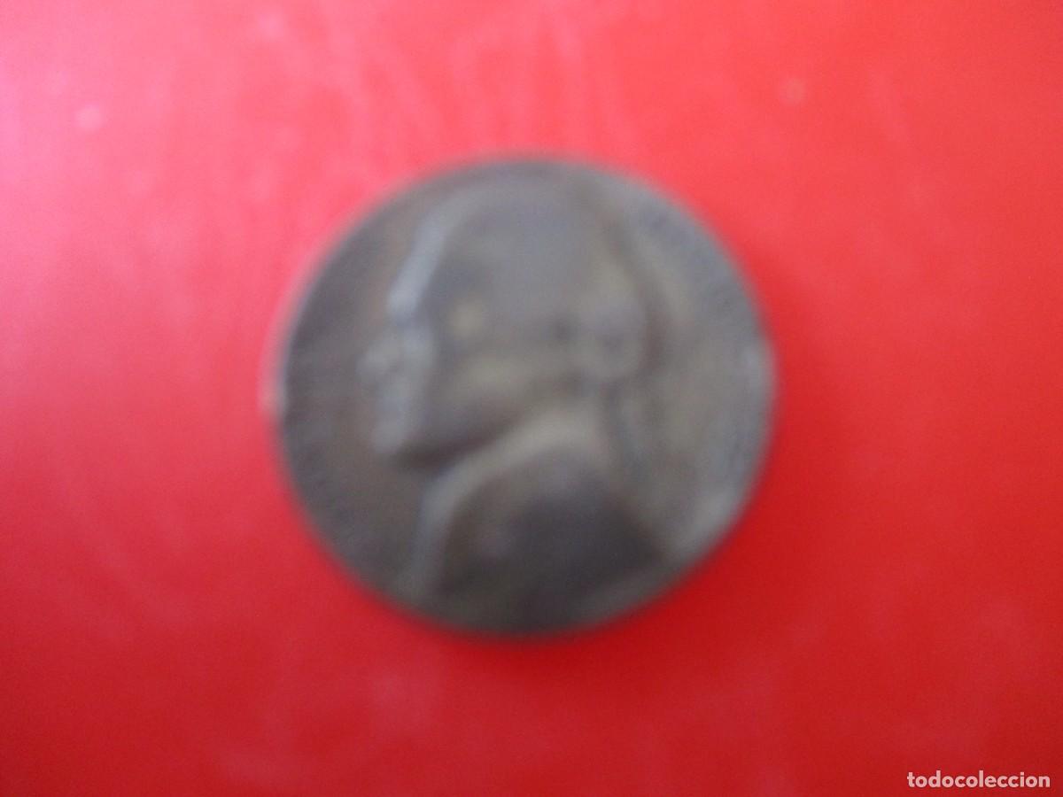 Monedas antiguas de Am&eacute;rica: Estados Unidos. 5 centavos 1945