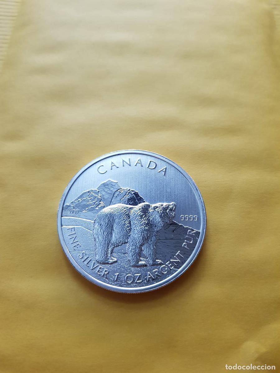 Monedas antiguas de Am&eacute;rica: CANADA-5 DOLARES-2011-PLATA 999-1 ONZA