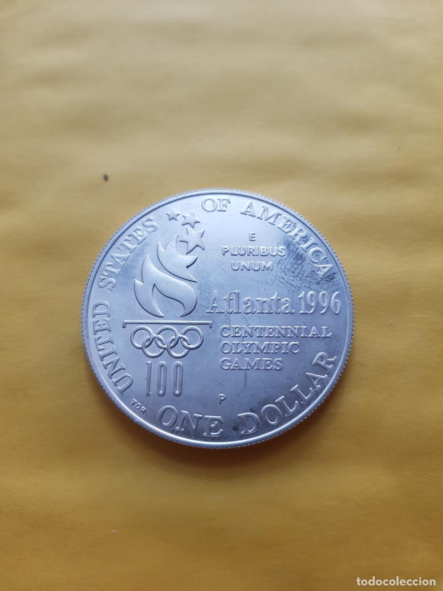 Monedas antiguas de Am&eacute;rica: ESTADOS UNIDOS-1 DOLAR-1996-PLATA-CALIDAD PROF-ATLANTA 96