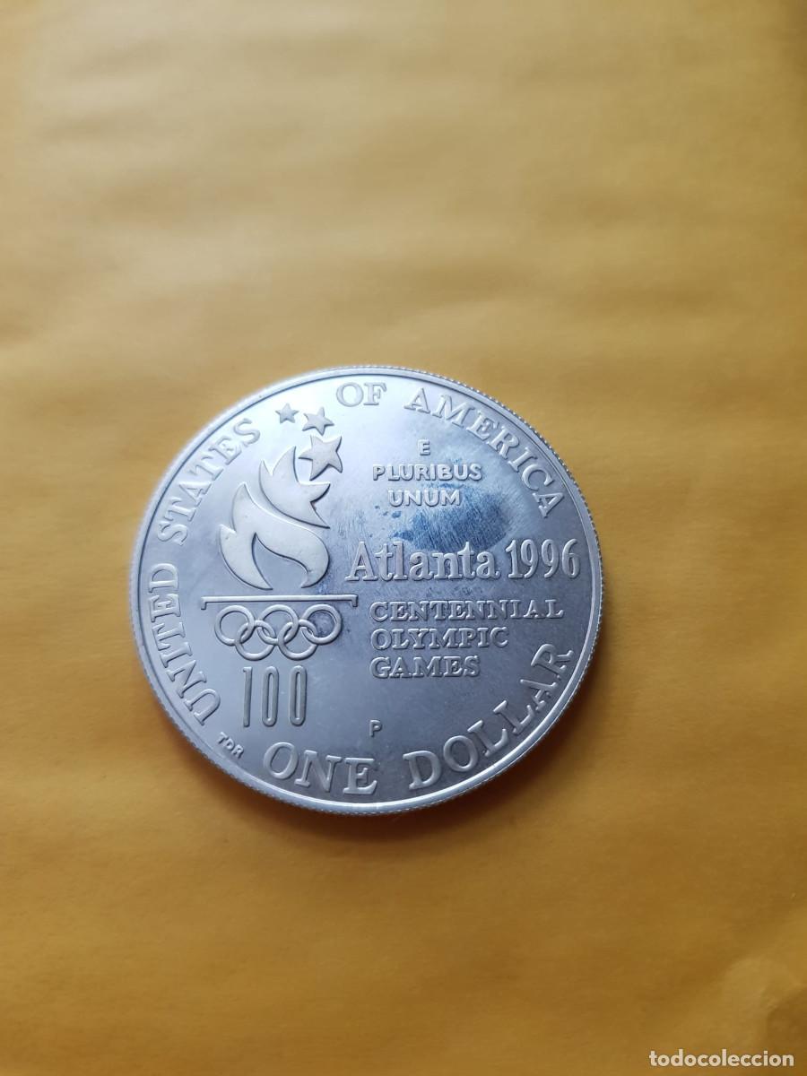 Monedas antiguas de Am&eacute;rica: ESTADOS UNIDOS-1 DOLAR-1996-PLATA