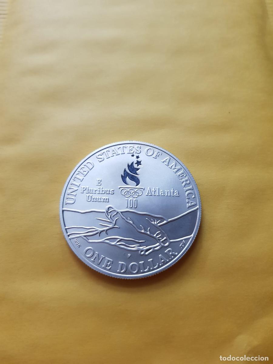 Monedas antiguas de Am&eacute;rica: ESTADOS UNIDOS-1 DOLAR-1996-PLATA