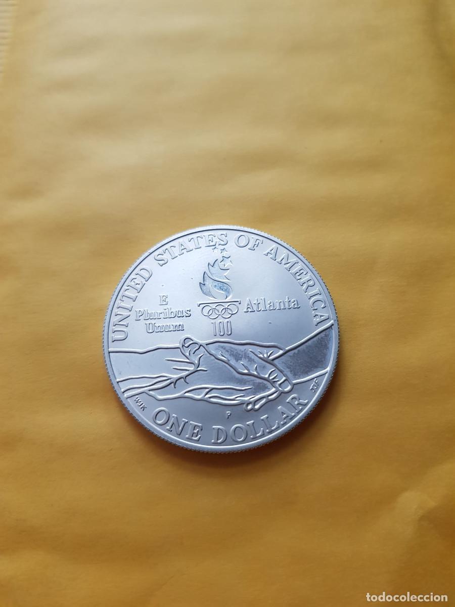 Monedas antiguas de Am&eacute;rica: ESTADOS UNIDOS-1 DOLAR-1996-PLATA