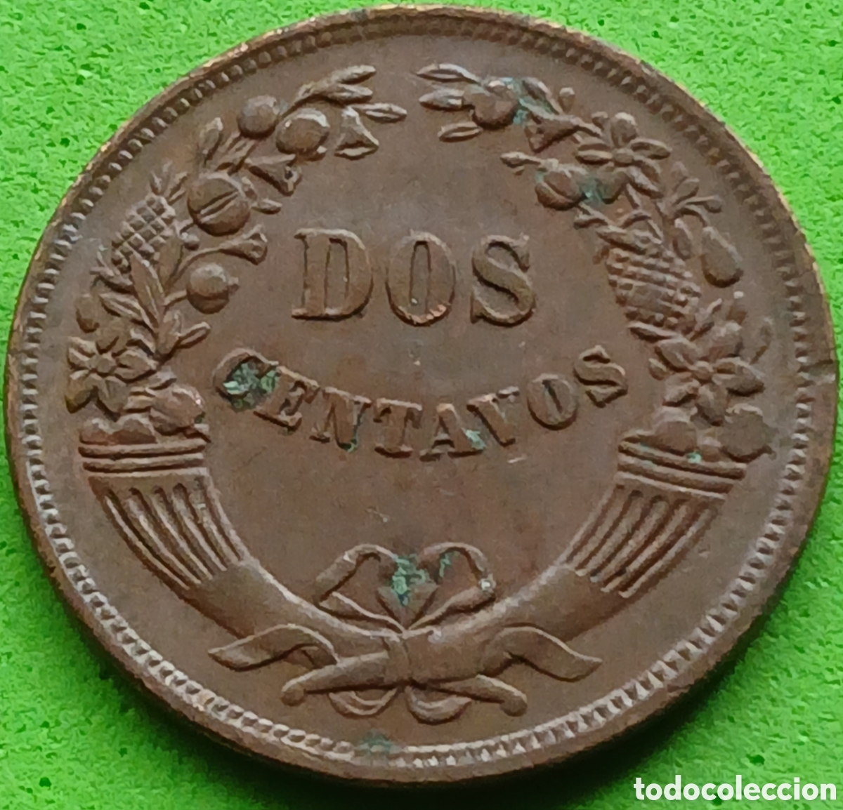 Monedas antiguas de Am&eacute;rica: Per&uacute; 2 centavos 1947 km#212a