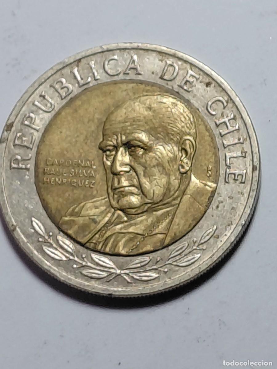Monedas antiguas de Am&eacute;rica: CHILE - 500 PESOS 2008 KM235