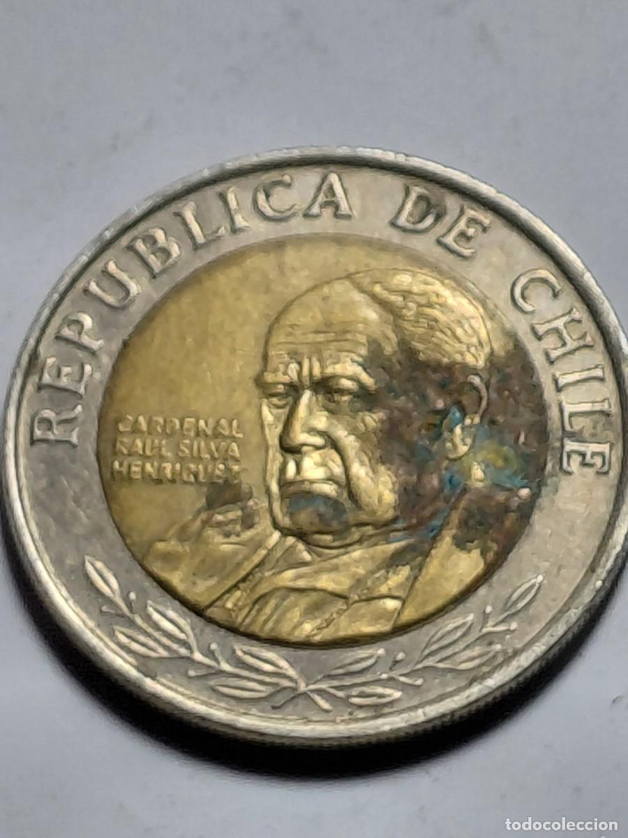 Monedas antiguas de Am&eacute;rica: CHILE - 500 PESOS 2013 KM235