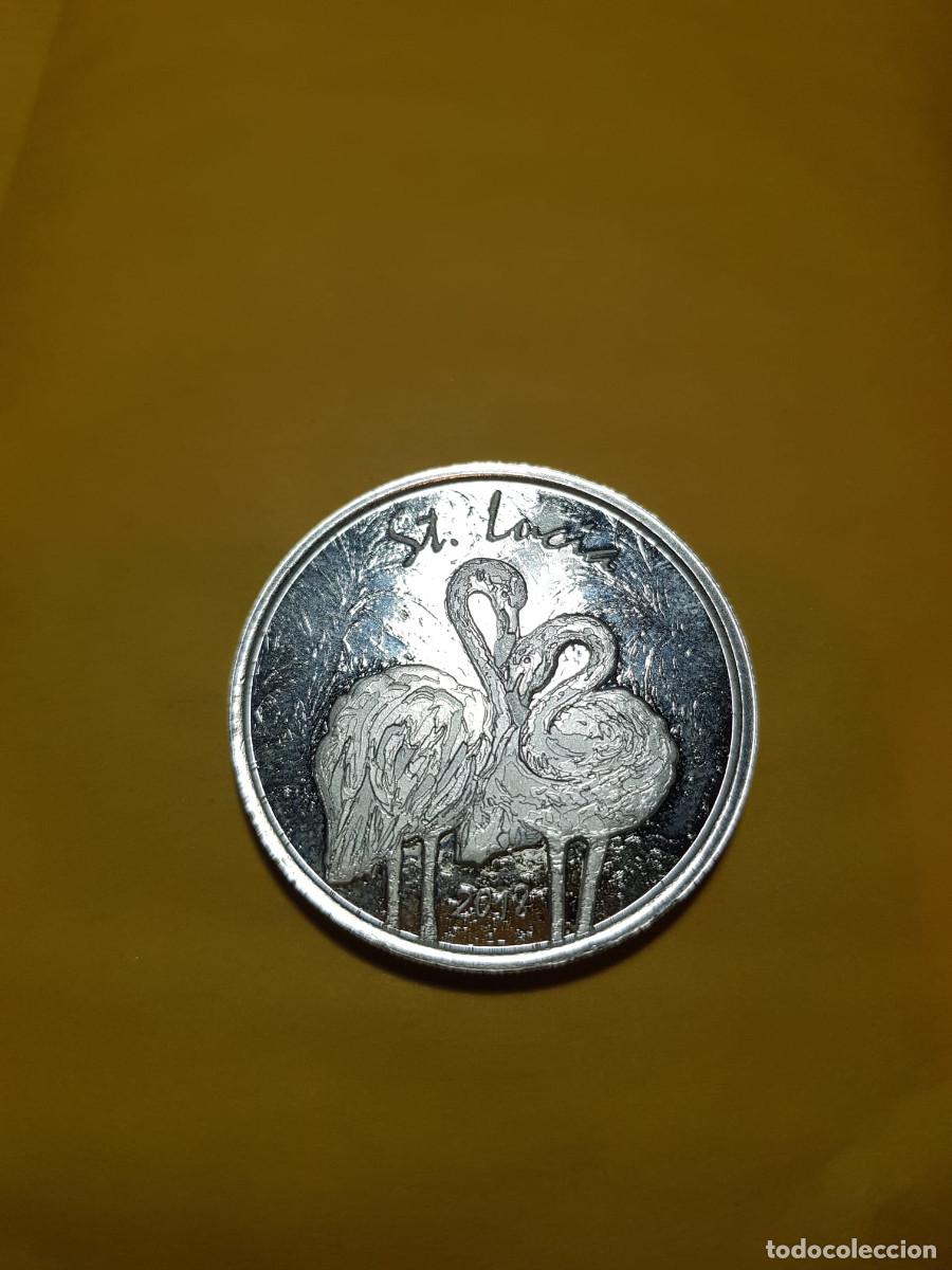 Alte M&uuml;nzen aus Amerika: ESTADOS DEL CARIBE CENTRAL-2 DOLARES-2018-PLATA 999-1 ONZA