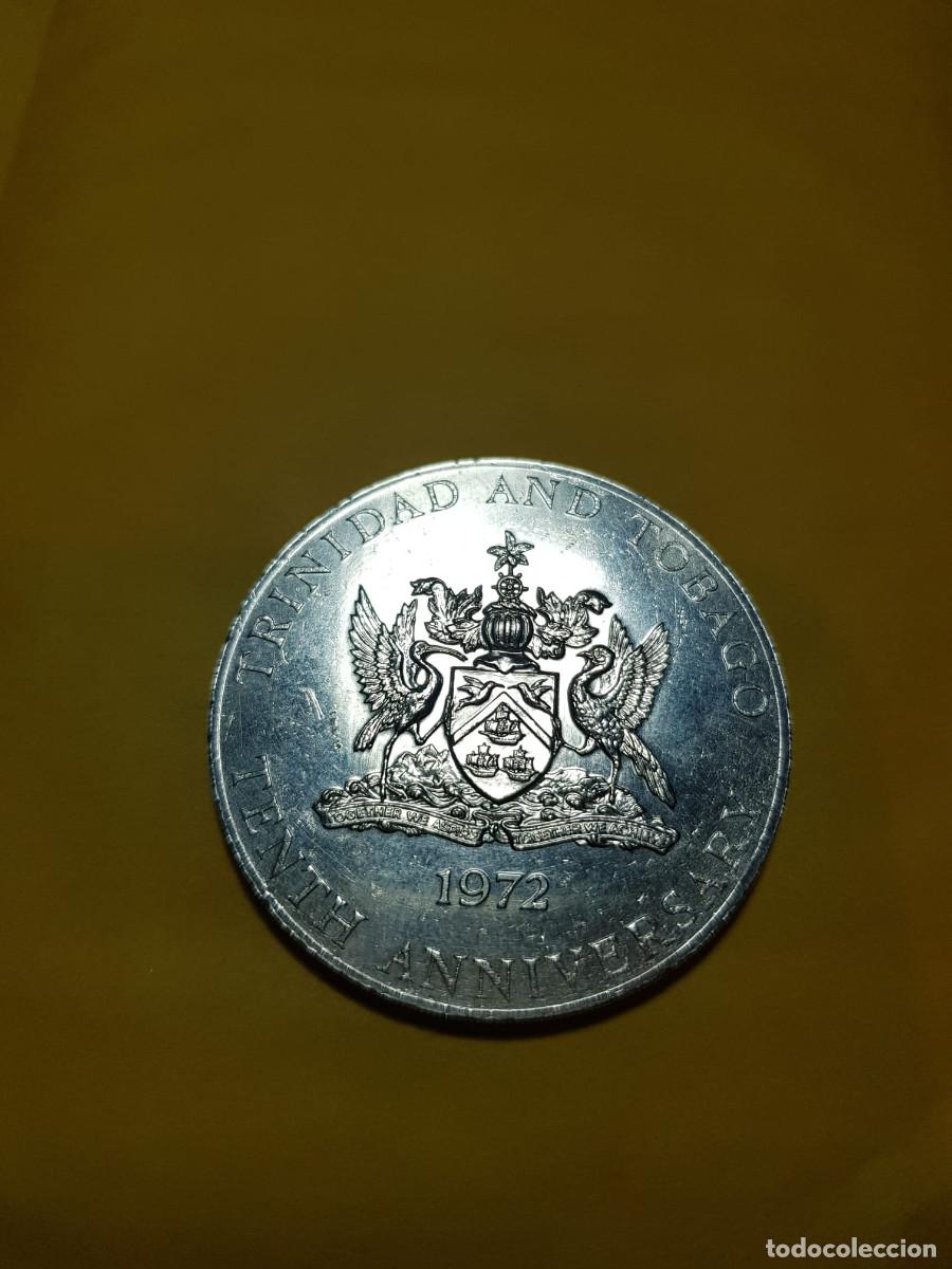 Monedas antiguas de Am&eacute;rica: TRINIDAD Y TOBAGO-10 DOLARES-1972-PLATA
