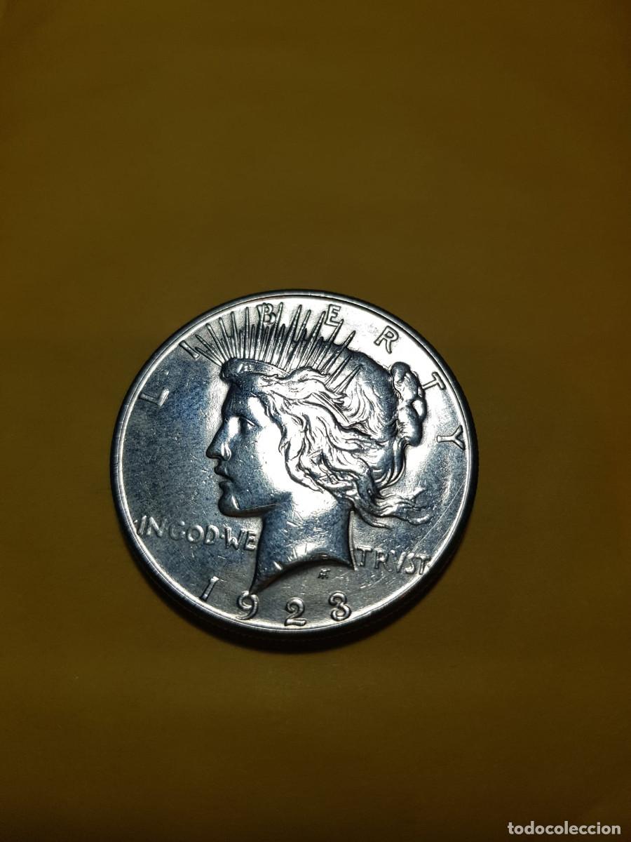 Monedas antiguas de Am&eacute;rica: ESTADOS UNIDOS- 1 DOLAR-1923-PLATA