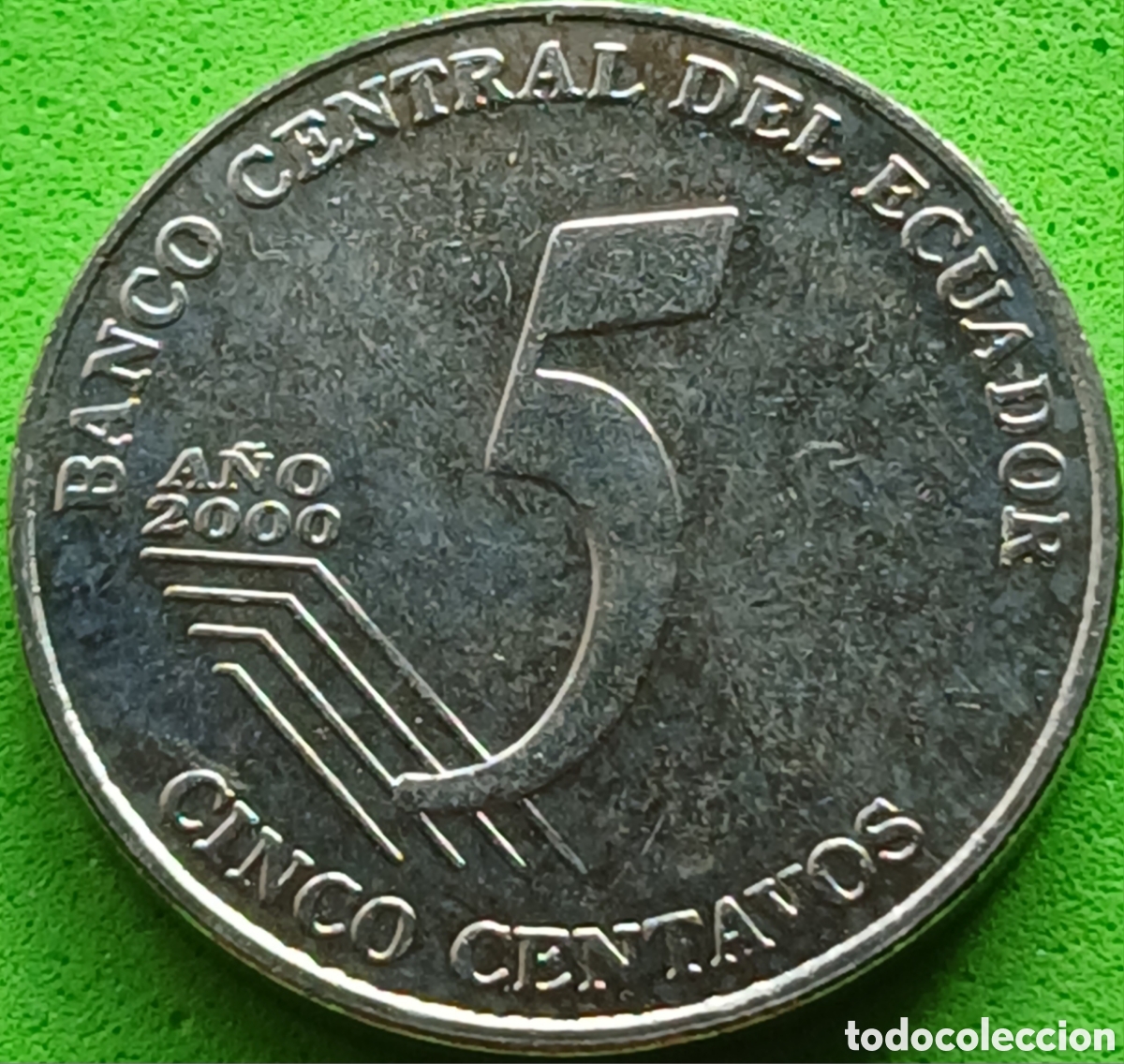 Monedas antiguas de Am&eacute;rica: Ecuador 5 centavos 2000 km#105