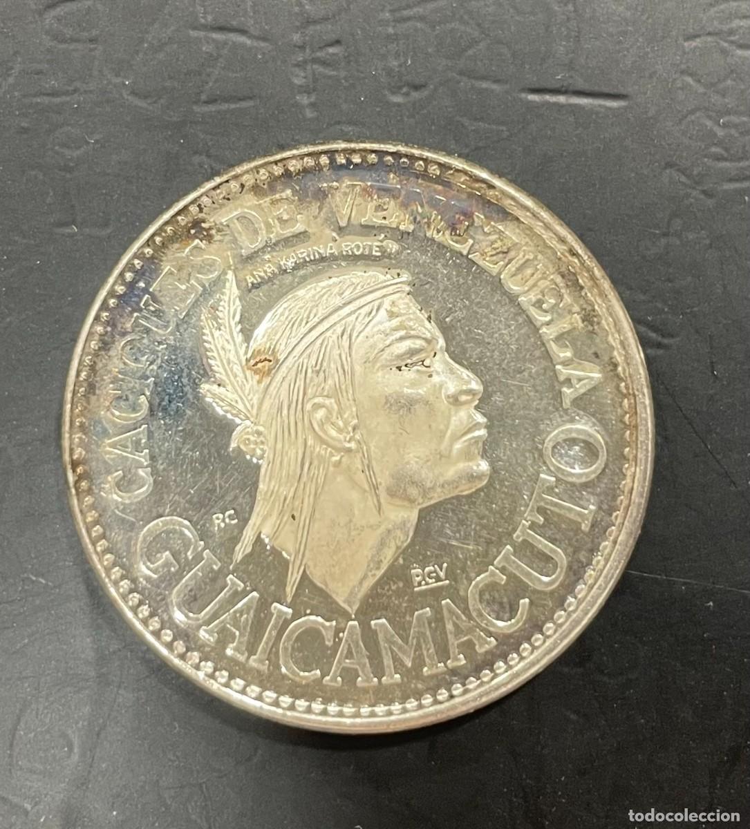 Monedas antiguas de Am&eacute;rica: VENEZUELA. A&Ntilde;O 1959. CACIQUES DE VENEZUELA &rdquo;GUAICA MACUTO&rdquo;