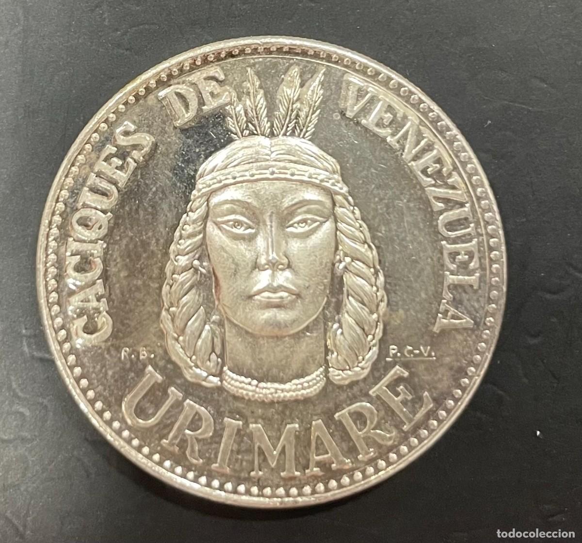 Monedas antiguas de Am&eacute;rica: VENEZUELA A&Ntilde;O 1959 CACIQUES DE VENEZUELA &rdquo;URIMARE&rdquo;