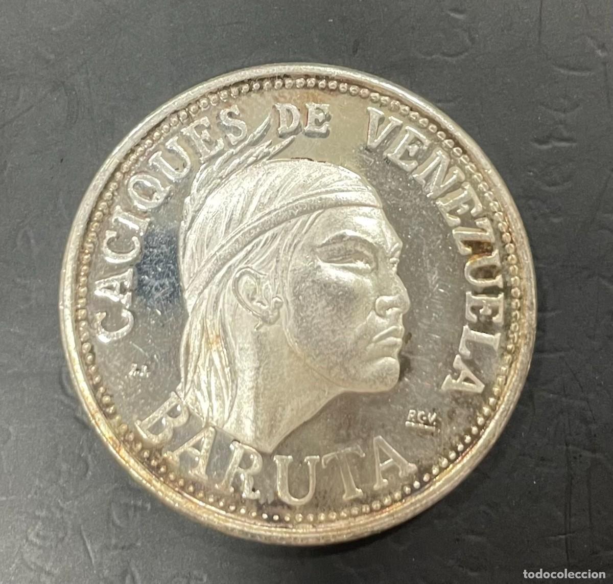 Monedas antiguas de Am&eacute;rica: VENEZUELA A&Ntilde;O 1959 CACIQUES DE VENEZUELA &rdquo;BARUTA&rdquo;