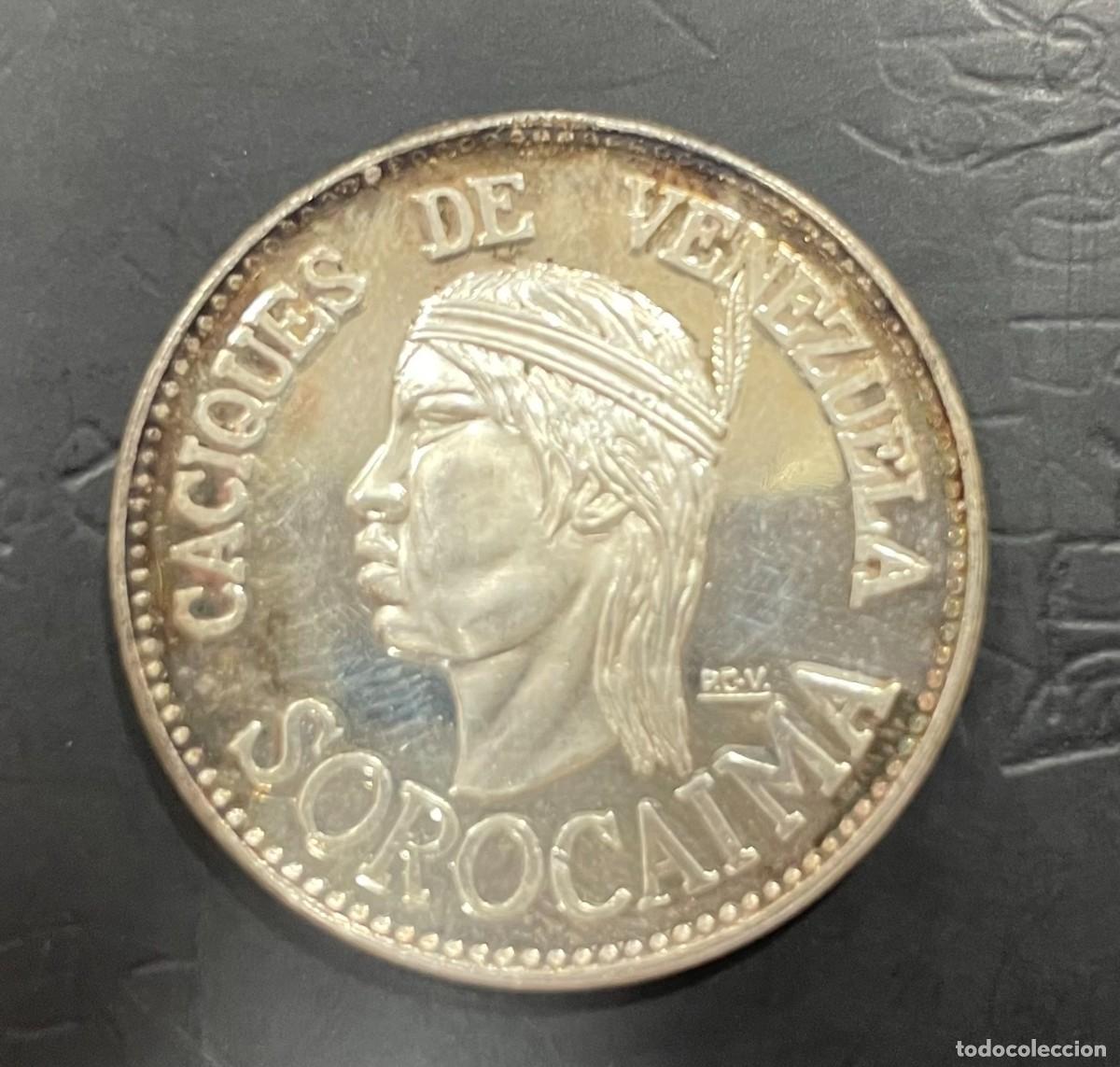 Monedas antiguas de Am&eacute;rica: VENEZUELA A&Ntilde;O 1959 CACIQUES DE VENEZUELA &rdquo;SOROCAIMA&rdquo;