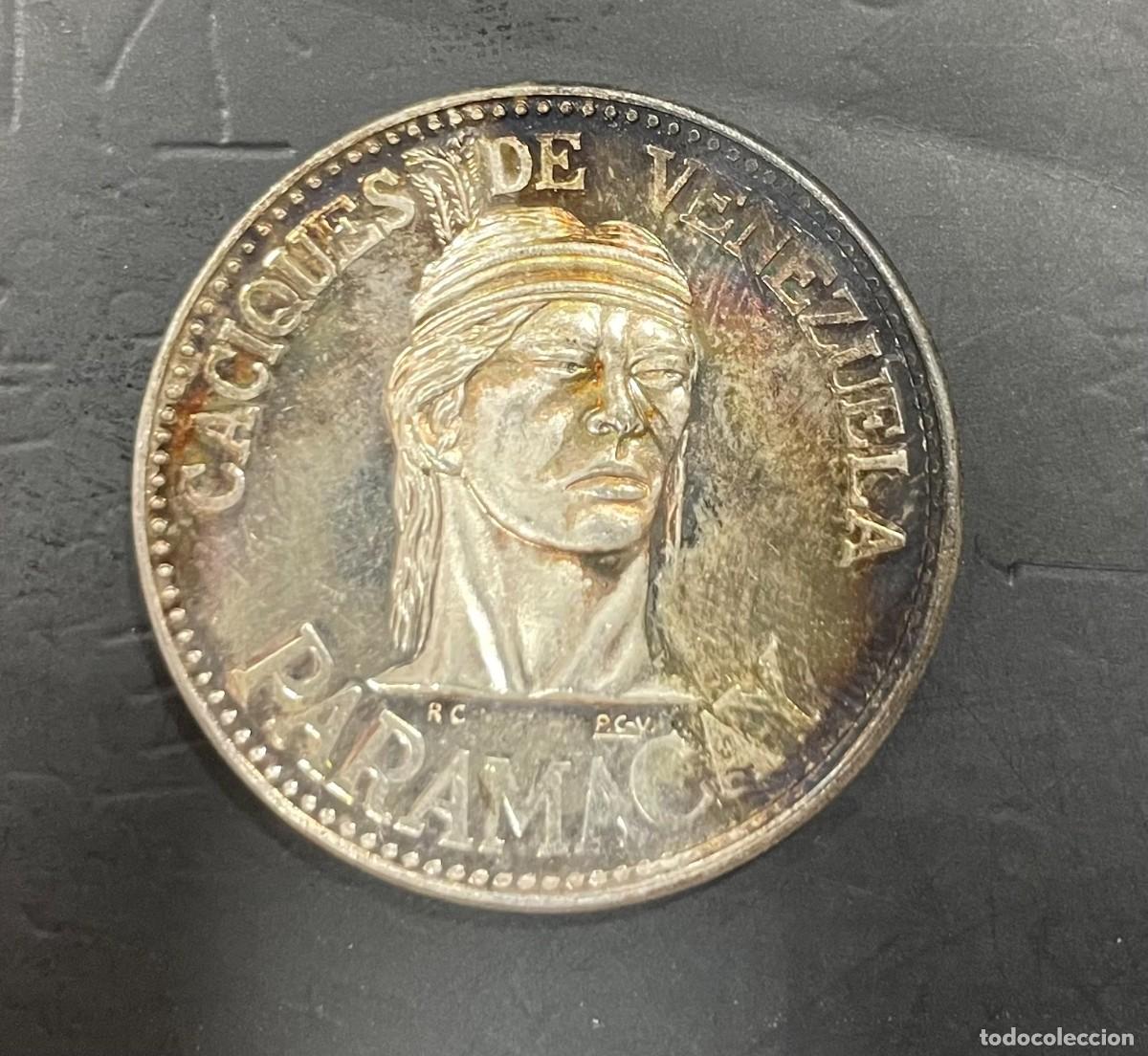 Monedas antiguas de Am&eacute;rica: VENEZUELA&nbsp; A&Ntilde;O 1959&nbsp; CACIQUES DE VENEZUELA&nbsp; &rdquo;PARAMACAY&rdquo;