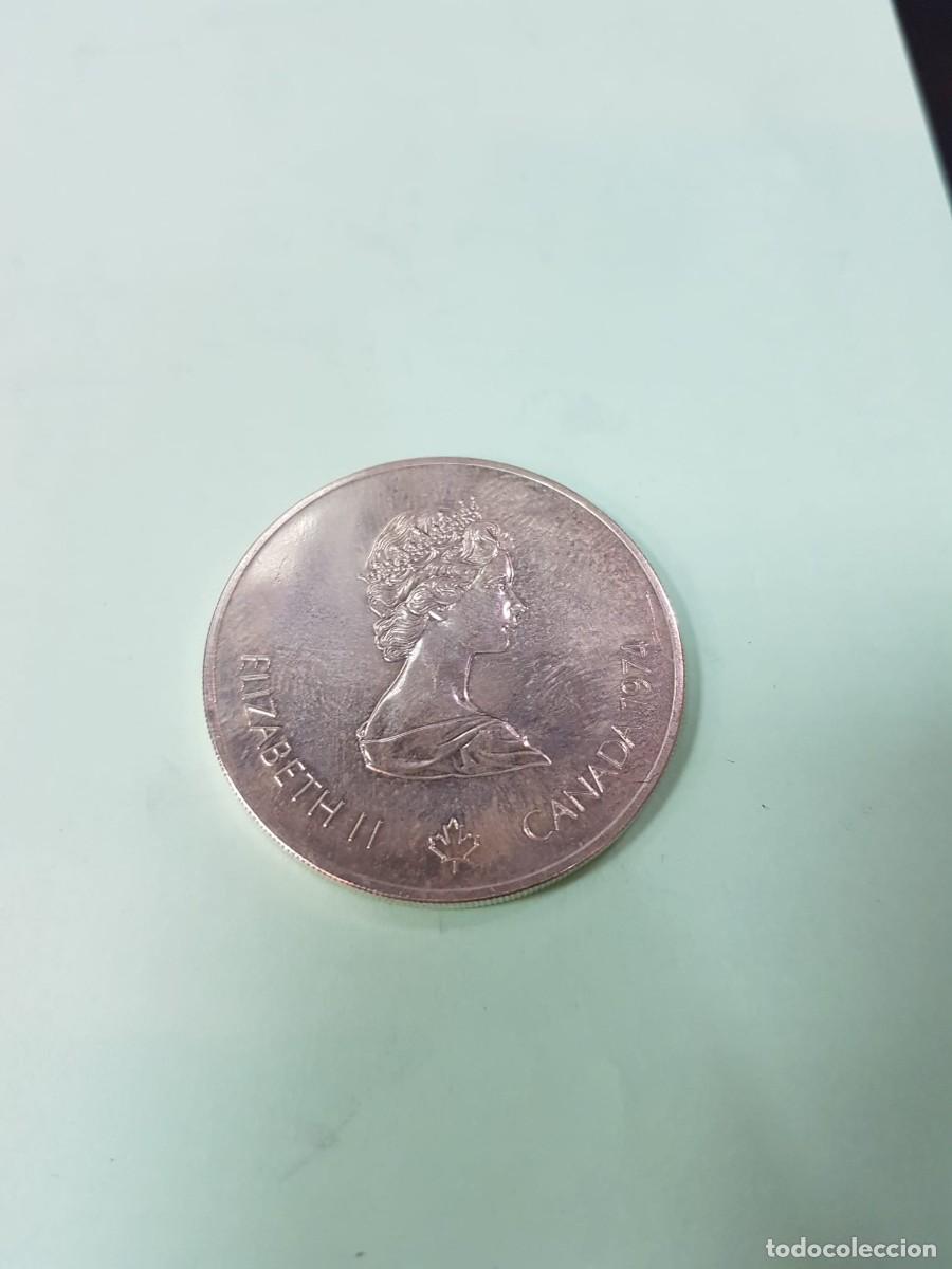 Monedas antiguas de Am&eacute;rica: CANADA- 5 DOLARES-1976-PLATA