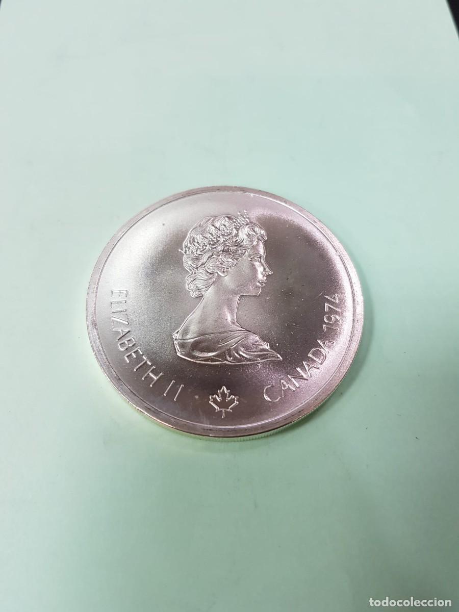 Monedas antiguas de Am&eacute;rica: CANADA- 10 DOLARES-1974-PLATA
