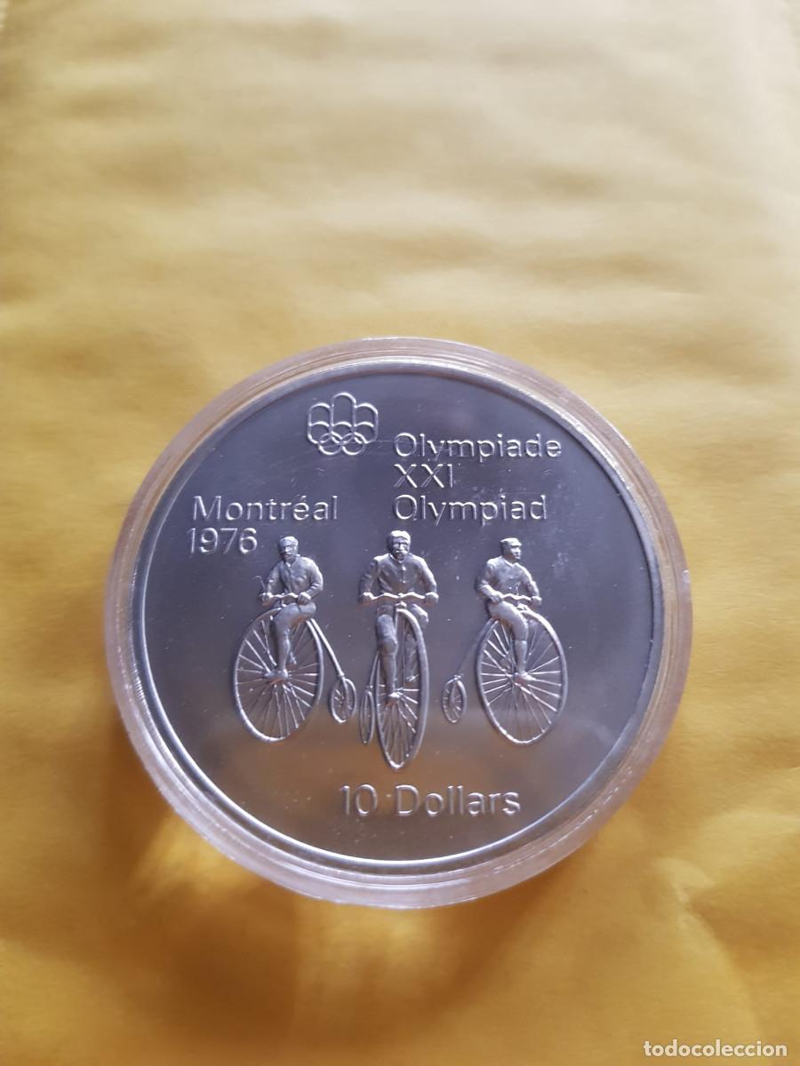 Monnaies anciennes d'Am&eacute;rique: CANADA- 10 DOLARES-1974-PLATA