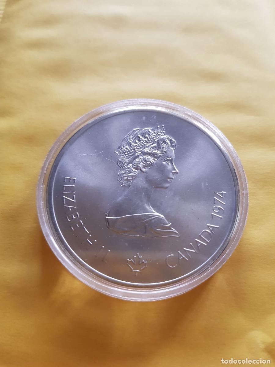Monedas antiguas de Am&eacute;rica: CANADA- 10 DOLARES-1974-PLATA
