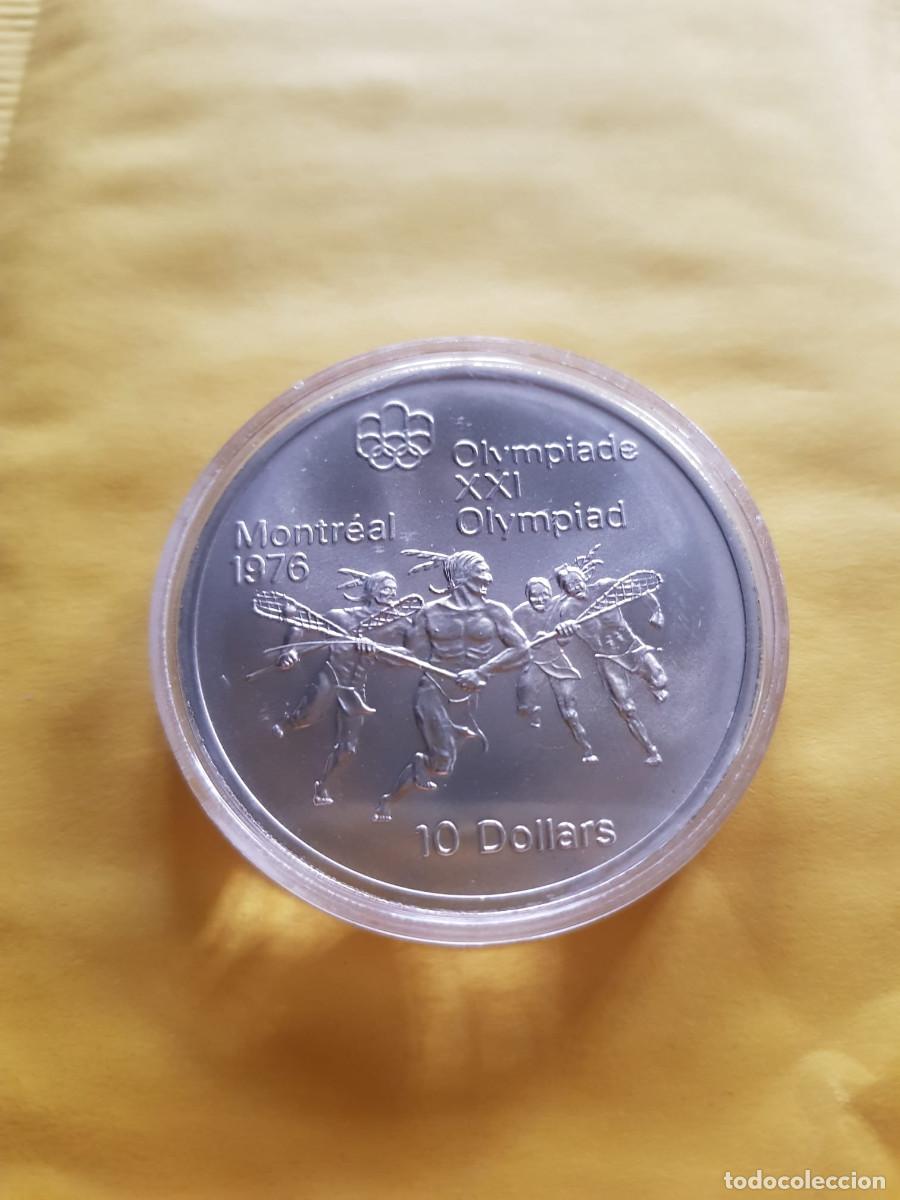 Monnaies anciennes d'Am&eacute;rique: CANADA- 10 DOLARES-1974-PLATA