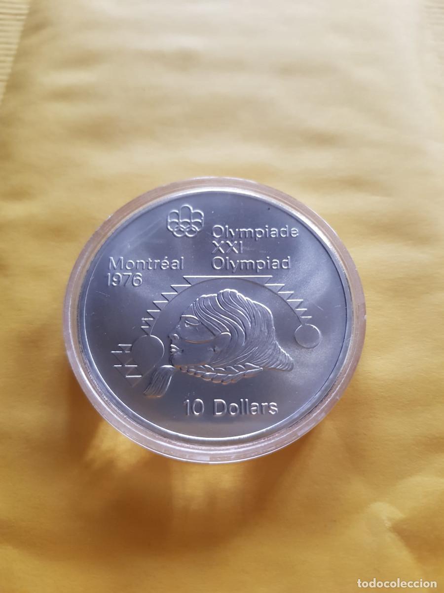 Monedas antiguas de Am&eacute;rica: CANADA- 10 DOLARES-1975-PLATA
